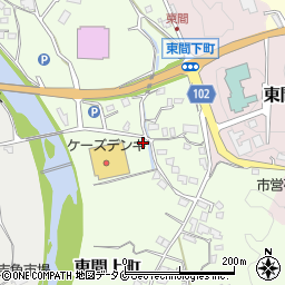 熊本県人吉市東間上町3457周辺の地図