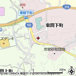 人吉建設会館周辺の地図