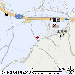 熊本県人吉市西間下町1033周辺の地図