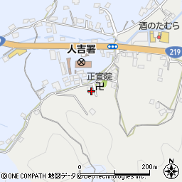 熊本県人吉市西間上町1006-5周辺の地図
