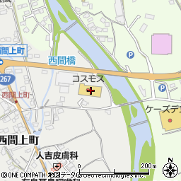 熊本県人吉市西間上町2460周辺の地図