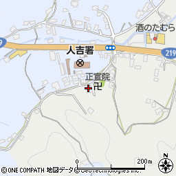熊本県人吉市西間上町1006-6周辺の地図