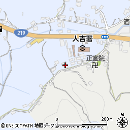 熊本県人吉市西間下町1028周辺の地図