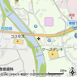 熊本県人吉市東間上町2837周辺の地図