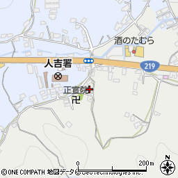 熊本県人吉市西間上町1008周辺の地図