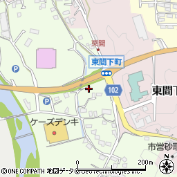 熊本県人吉市東間上町2856周辺の地図