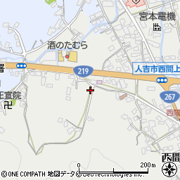 熊本県人吉市西間上町924周辺の地図