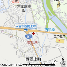 熊本県人吉市西間上町2505周辺の地図