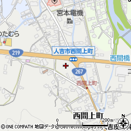 熊本県人吉市西間上町2520周辺の地図