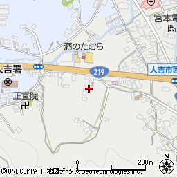 熊本県人吉市西間上町922周辺の地図