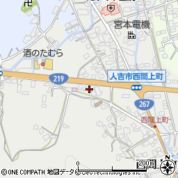 熊本県人吉市西間上町838周辺の地図