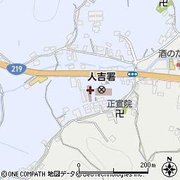 熊本県人吉市西間下町1019周辺の地図