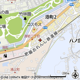 タイヤガーデンヨコハマタイヤネットワークサービス九州水俣店周辺の地図