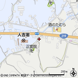 熊本県人吉市西間上町1011周辺の地図