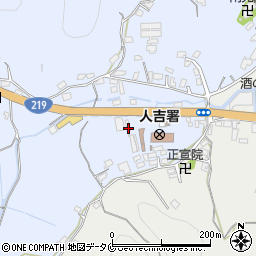 熊本県人吉市西間下町1021周辺の地図