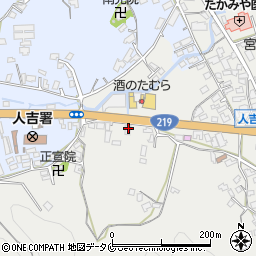 熊本県人吉市西間上町812-1周辺の地図