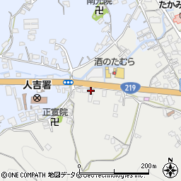 熊本県人吉市西間上町931-2周辺の地図