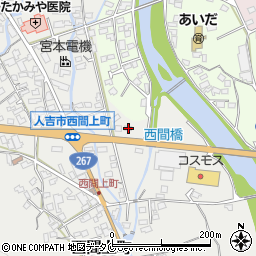 熊本県人吉市西間上町2546周辺の地図