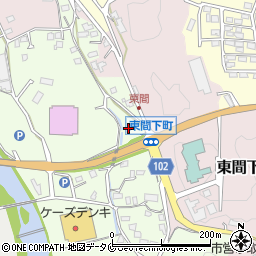 熊本県人吉市東間上町2857周辺の地図