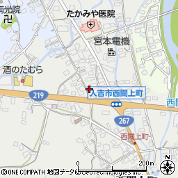 熊本県人吉市西間上町2523周辺の地図