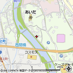 ビジネスホテル人吉周辺の地図