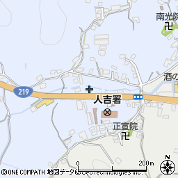 熊本県人吉市西間下町1042周辺の地図