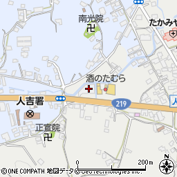 熊本県人吉市西間上町810周辺の地図