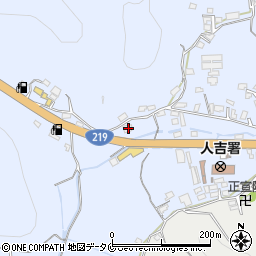 熊本県人吉市西間下町1059周辺の地図