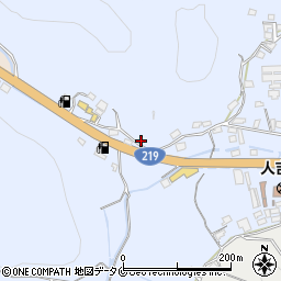 熊本県人吉市西間下町674周辺の地図