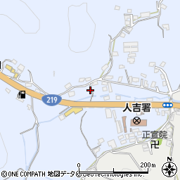 熊本県人吉市西間下町1056周辺の地図
