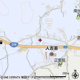 熊本県人吉市西間下町1041周辺の地図