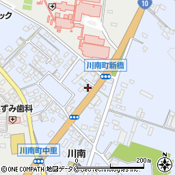宮崎県薬剤師会会営薬局試験センター周辺の地図