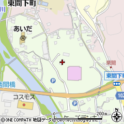 熊本県人吉市東間上町2875周辺の地図