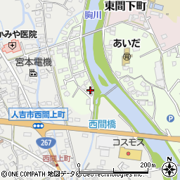 熊本県人吉市東間上町2756周辺の地図