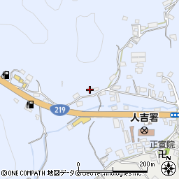 熊本県人吉市西間下町679周辺の地図