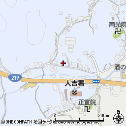 熊本県人吉市西間下町692周辺の地図