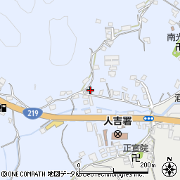 熊本県人吉市西間下町691周辺の地図