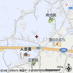 熊本県人吉市西間下町715周辺の地図