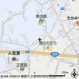 熊本県人吉市西間下町774周辺の地図