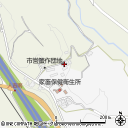 熊本県人吉市蟹作町1250周辺の地図