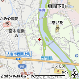 熊本県人吉市東間上町2755周辺の地図
