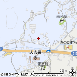 熊本県人吉市西間下町702周辺の地図