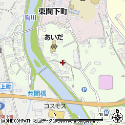 熊本県人吉市東間上町2808周辺の地図