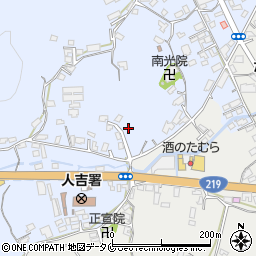 熊本県人吉市西間下町716周辺の地図