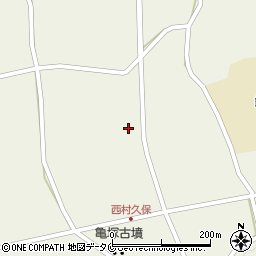人吉警察署　錦駐在所周辺の地図