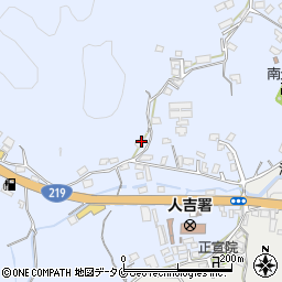 熊本県人吉市西間下町681周辺の地図