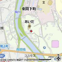 熊本県人吉市東間上町2787周辺の地図