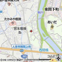 熊本県人吉市東間上町2799周辺の地図