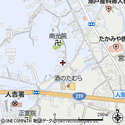 熊本県人吉市西間下町776周辺の地図