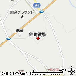 錦町土地改良区周辺の地図